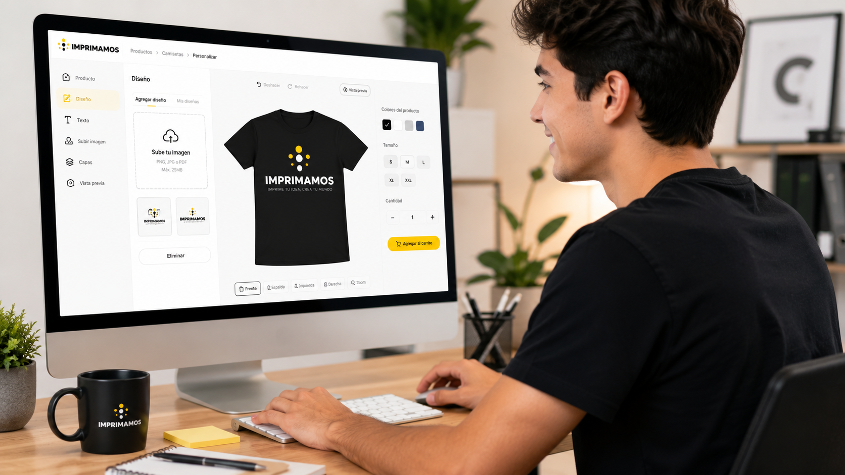 Proceso de personalización de un producto