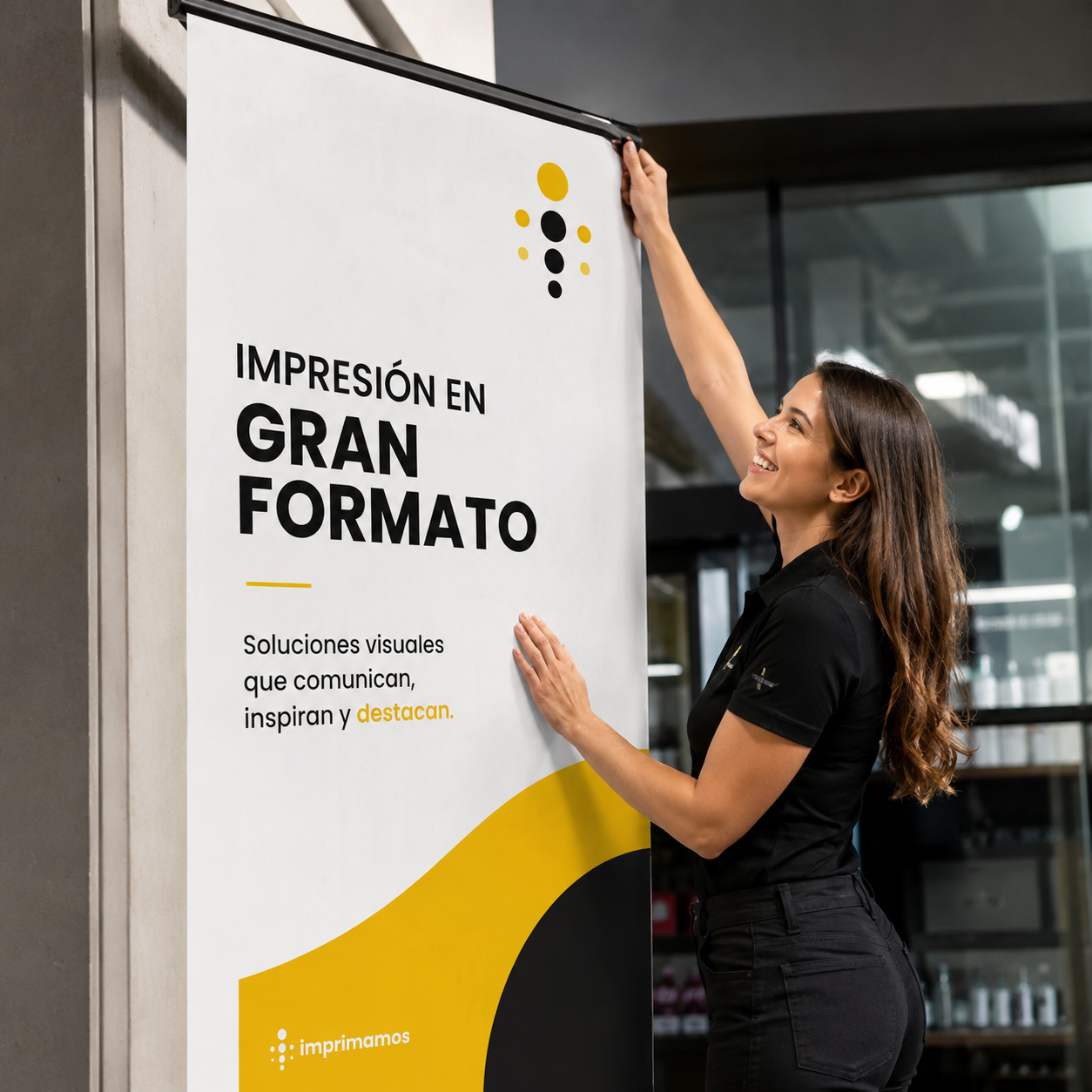 Ejemplo de impresión en gran formato